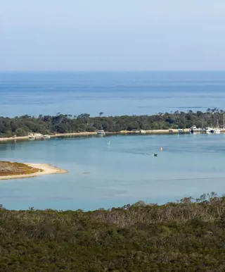 Iss frischen Fisch in Lakes Entrance
